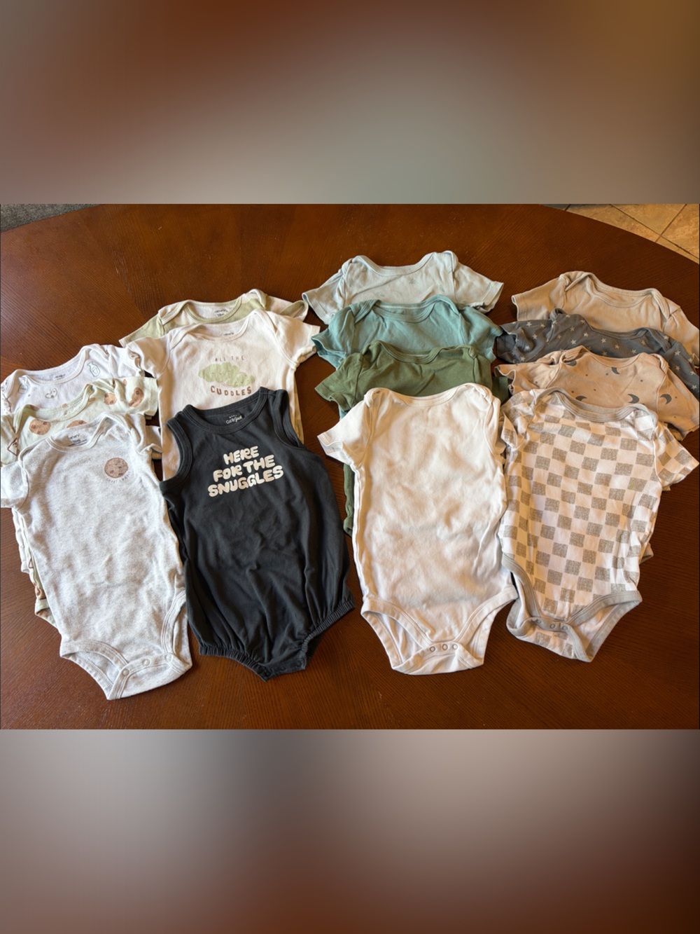 Carters and Cloud Island Bodysuit bundle 18M